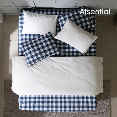 [앳센셜]수퍼싱글_헤리티지 체크에디션베딩 풀세트
