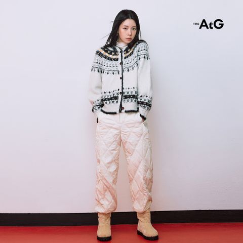 더엣지 25FW 퀼팅 팬츠