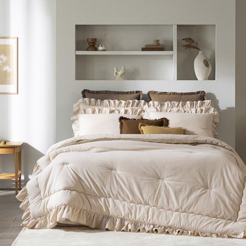 K 30수 광목 피그먼트 3종 침구세트