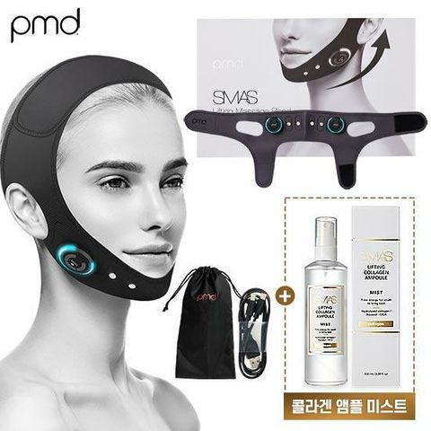 [삼성카드5%할인](pmd) 풀페이스 리프팅 탄력 밴드 + 콜라겐 앰플 미스트 100ml