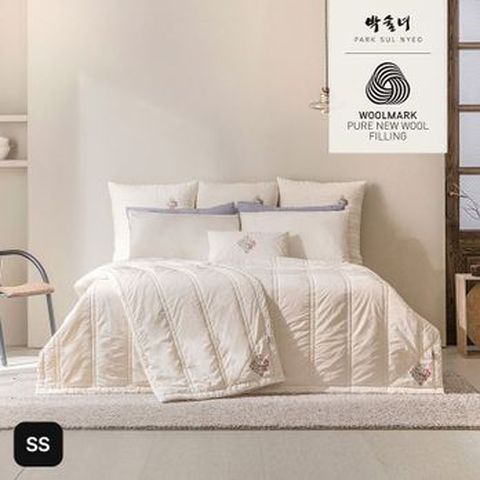 (SS)박술녀 호주산 100%양모 피그먼트 영화2(차렵이불+베개커버)