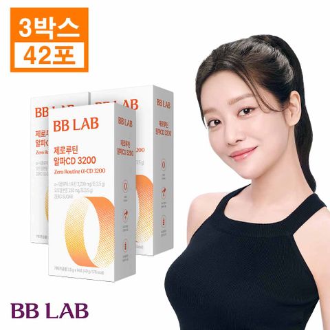 [비비랩] 제로루틴 알파 CD 3200 3박스