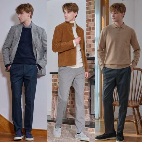 [카드 5%할인]워모 25FW 스트레치 기모 팬츠 3종