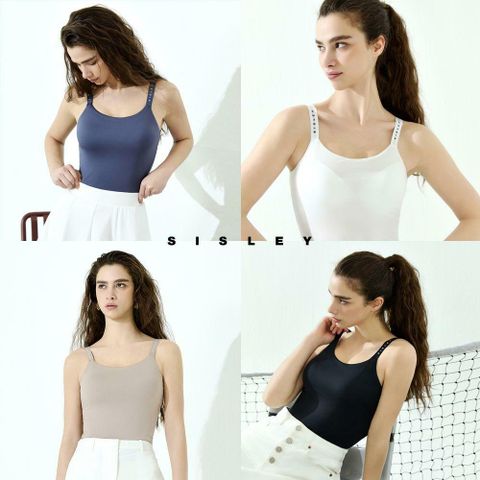 [삼성카드5%할인]시슬리 데일리 브라탑 4종세트 (어깨끈형)
