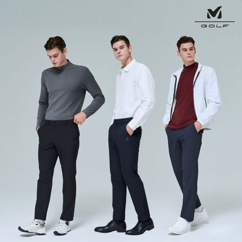 (방송중 혜택)밀레골프 25W 남성 쾌감 기모팬츠 3종