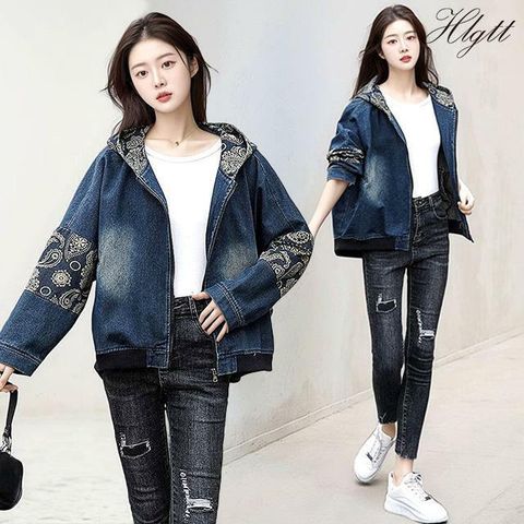 [헬리꽁땡]알레그로데님후드재킷