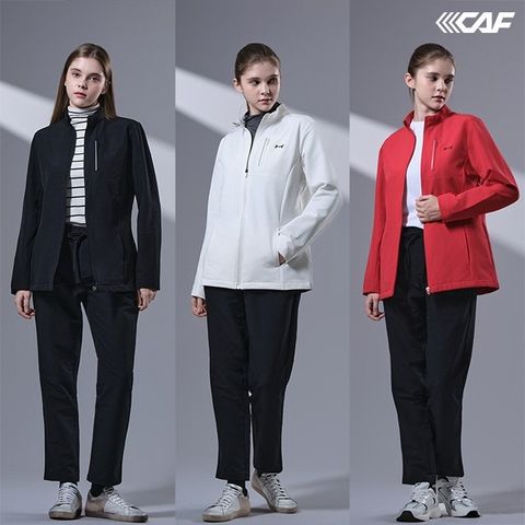 르까프 25FW 최신상! 기능성 기모 상하의 셋업 2종, 여성(자켓+팬츠)