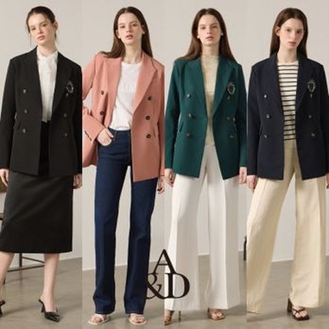 A&D(에이앤디) 와펜 더블 버튼 재킷 1종