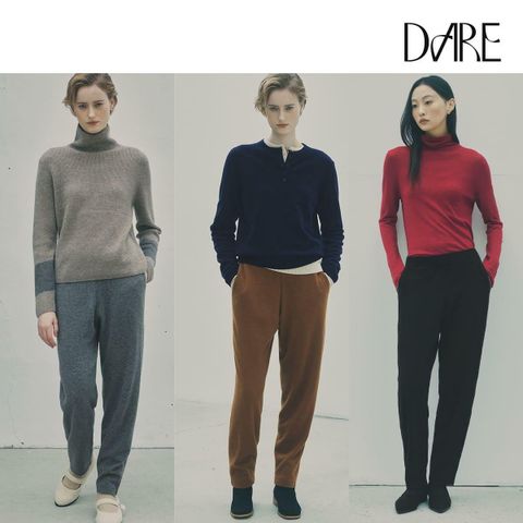 [국민카드5%할인][아쇼라]디아레 화이트캐시100 배기 팬츠 1종