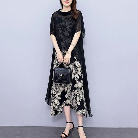 [헬리꽁땡]플라워원피스풀오버2종