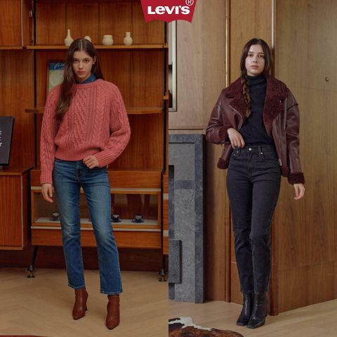 [NH카드5%할인][한정 수량 방송 최저가!] 리바이스 724 스트레이트 핏 데님 웜진 2종 (여성)