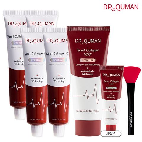 [최신상] 닥터큐먼 Type1 콜라겐100 크림팩 프리미엄 기본구성