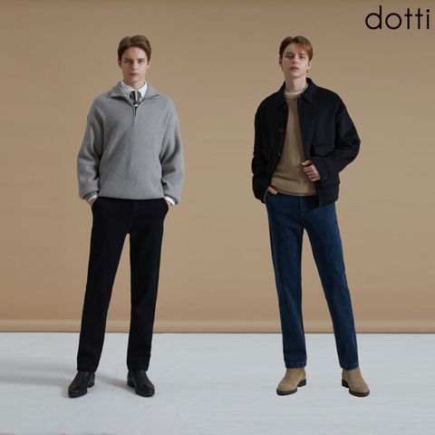 [도티 dotti] 도티 남성 텐션 기모 데님 팬츠 2종(DCBM)