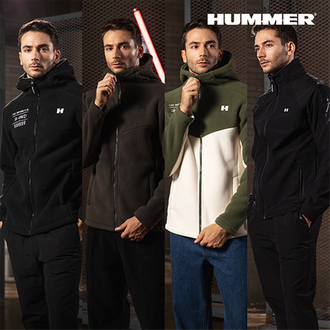 [HUMMER] 25FW 남성 올인원 플리스 트랙수트 3종