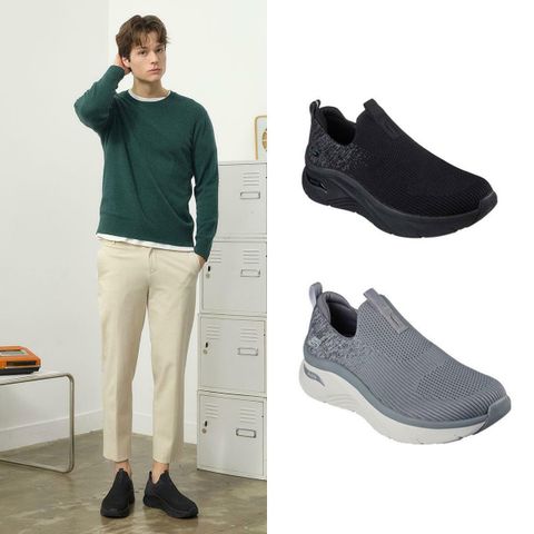 M] 남성 스케쳐스 아치핏 디럭스 슬립온(25년)