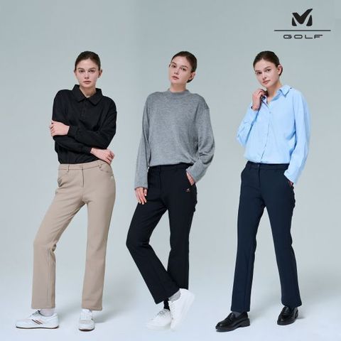 ○ 밀레골프 25FW 여성 트리코트 본딩팬츠 3종