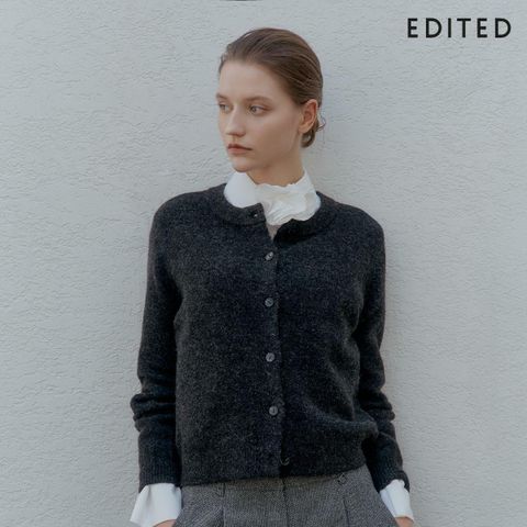 [삼성카드5%할인][런칭가 79,000원→2만원 ↓] 에디티드 울혼방 크루넥 가디건 3종 