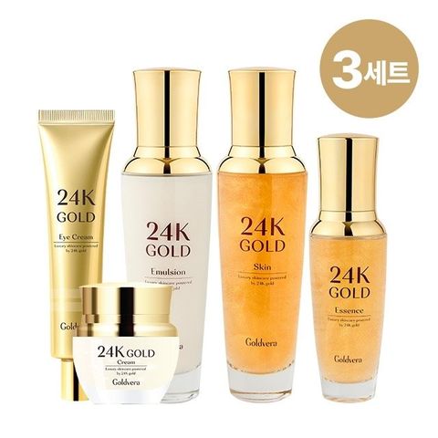 [단독방송]골드베라 24K 황금 기초 완벽 3세트