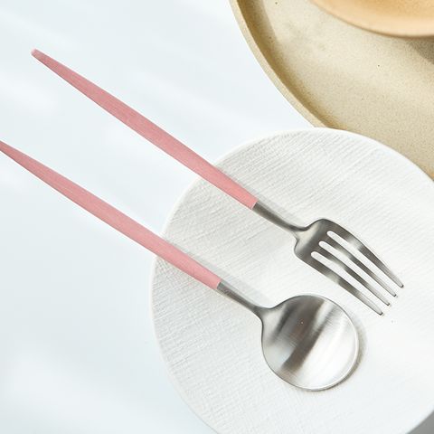 고아 에스닉핑크 디너 스푼