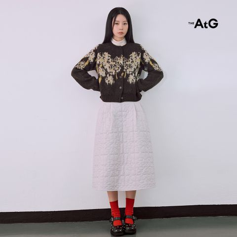 [최초가79,900원]더엣지 25FW 메종 퀼팅 스커트