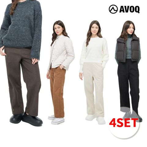 아보크 25FW 여성 코듀로이 팬츠 4종