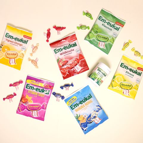 (동가게pick) 독일   무가당목캔디 13+마누카2+비타민샷2