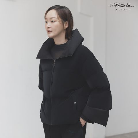 ○25FW 리버시블 자카드 헝가리 구스다운