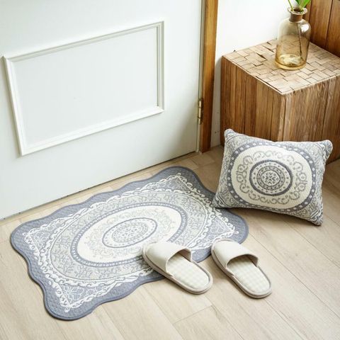 [카드 5%할인](25FW/미니러그/단품)크라스타홈 셔닐 자카드 미니러그 1장(45*70/색상선택)