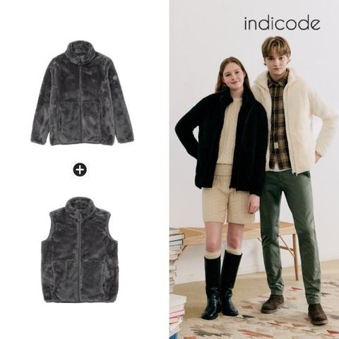 [인디코드] 25FW 쉐르파 집업 점퍼 + 집업 베스트 (남녀공용)