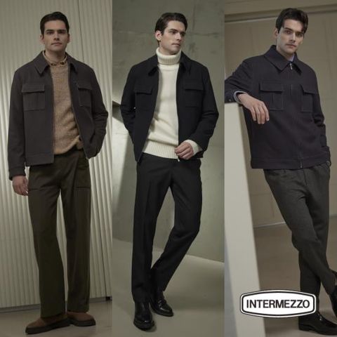 인터메조 25FW 남성 클래식 점퍼 1종