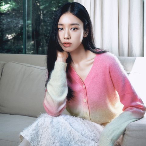 [동가게단독]셀렙샵 에디션 25FW 헤어리울100 그라데이션 가디건