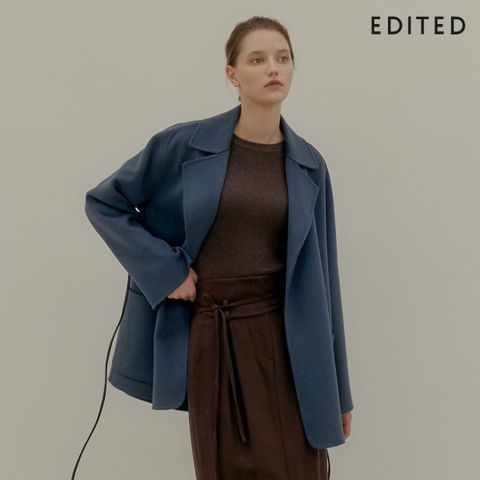 [삼성카드5%할인][25FW 최신상] 에디티드 핸드메이드 하프 코트