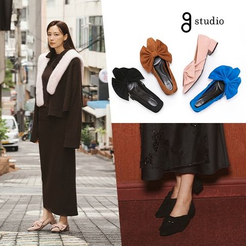 [최초가 169,000] 지스튜디오 25FW 스웨이드 커스텀 펌프스