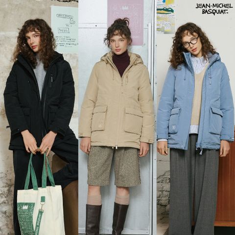 바스키아 25FW 여성 더블지퍼 패딩 코트 1종