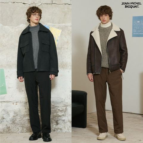 바스키아 25FW 남성 융기모 패딩 팬츠 1종