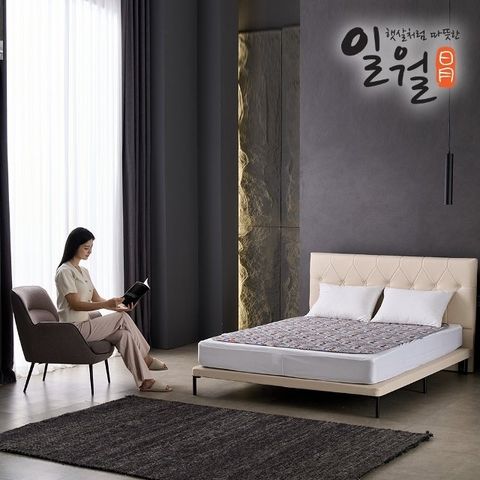 [일월] 체크하우스 초절전 워셔블 온열 전기매트 더블+더블