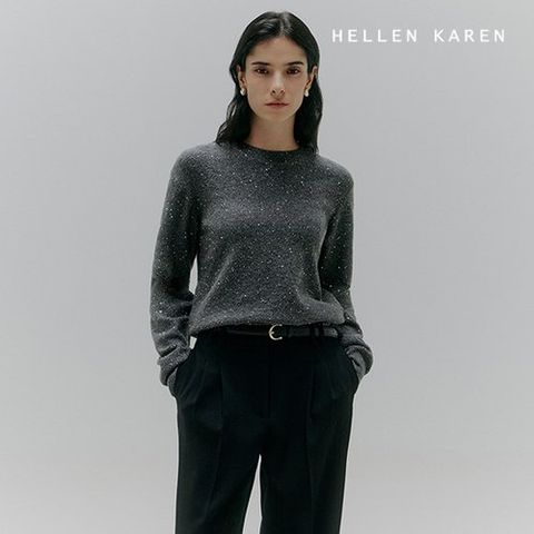 [헬렌카렌] 25FW 울블랜드 스팽글니트 2종