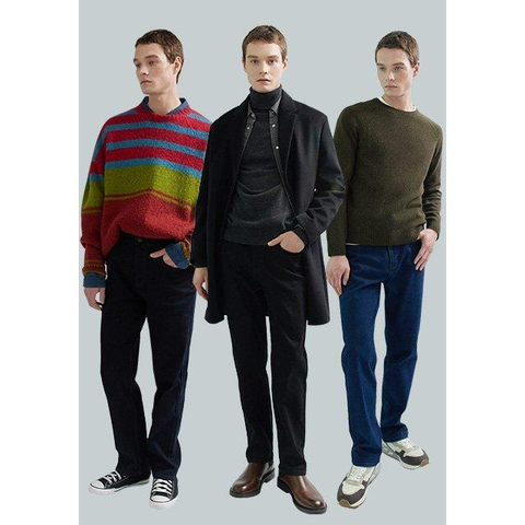 벨리츠 25FW 남성 기모 라이크라 데님 팬츠 3종