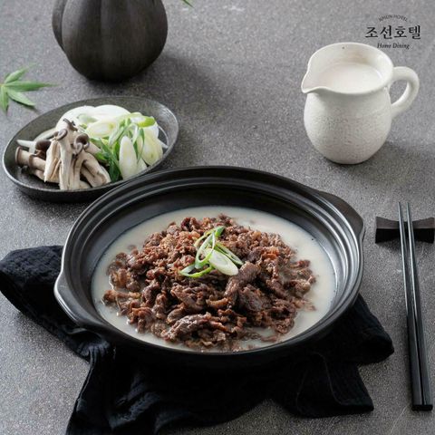 [롯데카드5%할인][쓱데이 1+1] 조선호텔 한우 불고기 전골 8팩 + 한우곰탕  4팩+4팩 더