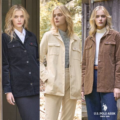 USPA 여성 코듀로이 자켓 1종