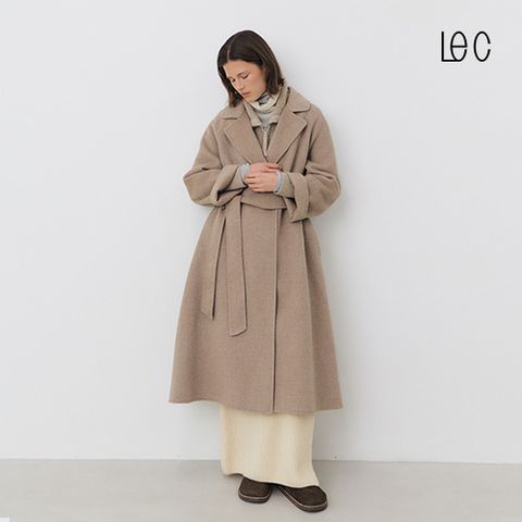 [LE CASHMERE] 르캐시미어 25FW 캐시미어 100 핸드메이드 코트 1