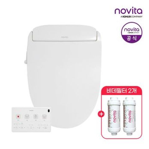 노비타 컴팩트 리모컨 비데+필터 2개