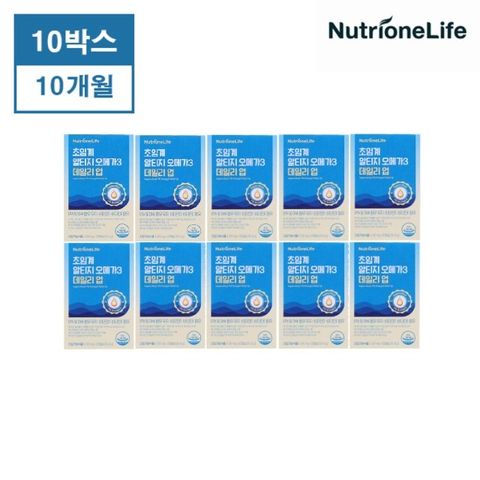 뉴트리원 초임계 알티지 오메가3 데일리업(10박스)
