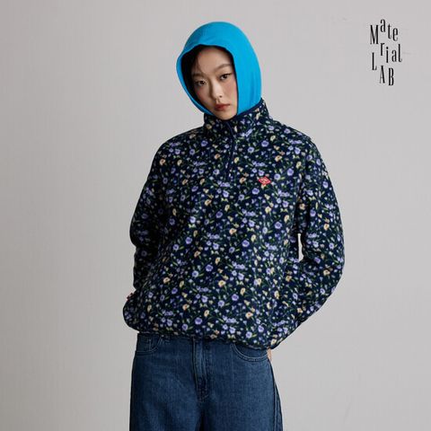 머티리얼랩 25FW Polarsuper™ 더블플리스 버튼 풀오버