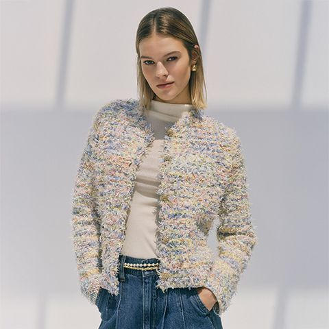 25FW 제니 니트트위드 자켓