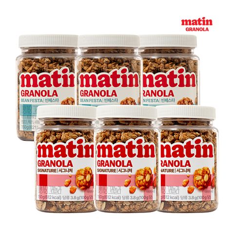 시그니처 150g*3병+빈페스타 150g*3병