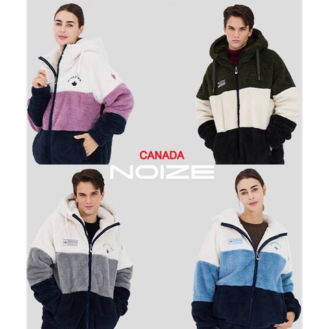 NOIZE 남녀공용 벤자민 웜헤비 셰르파 자켓