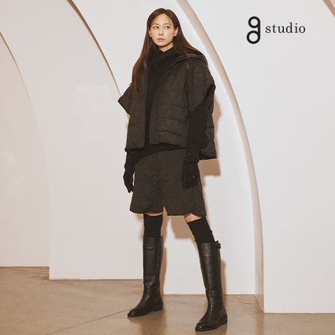 지스튜디오 25FW 지 위켄드 헝가리구스다운 버뮤다 쇼츠