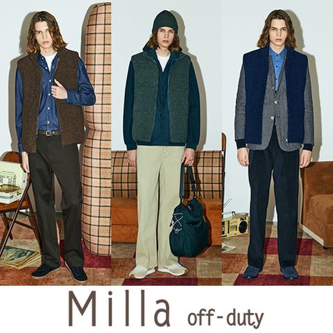 [밀라] 25FW 남성 세르파 오리털 패딩 베스트