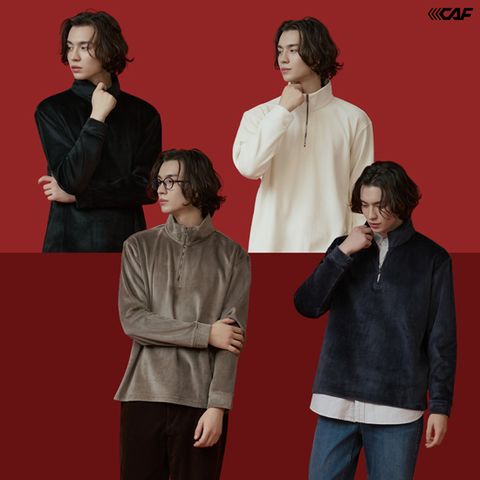 르까프 25FW 남성 포그니티 하프집업 티셔츠 4종